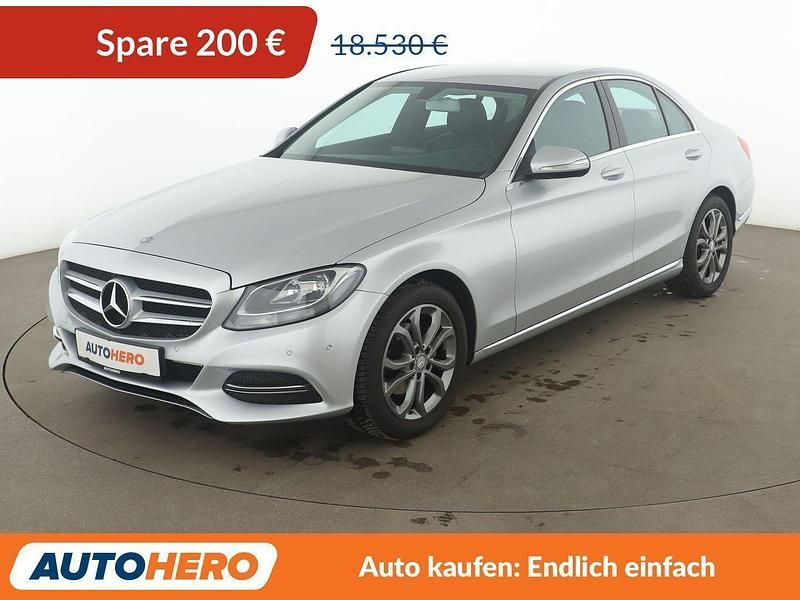 Silber Gebraucht 2014 Mercedes C180 Avantgarde Limousine | 18.330 € (Fairer Preis) - Bild 1/3