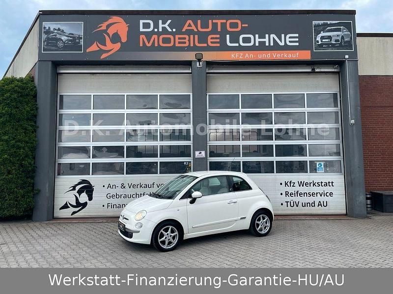 Weiß Gebraucht 2009 Fiat 500 Kleinwagen | 4.990 € (Fairer Preis) - Bild 1/4