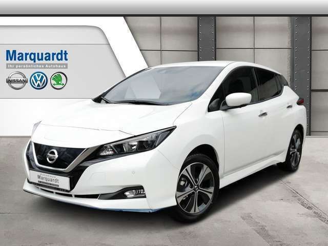 Weiss Gebraucht 2020 Nissan Leaf N-Connecta Kleinwagen | 22.990 € (Teuer) - Bild 1/4