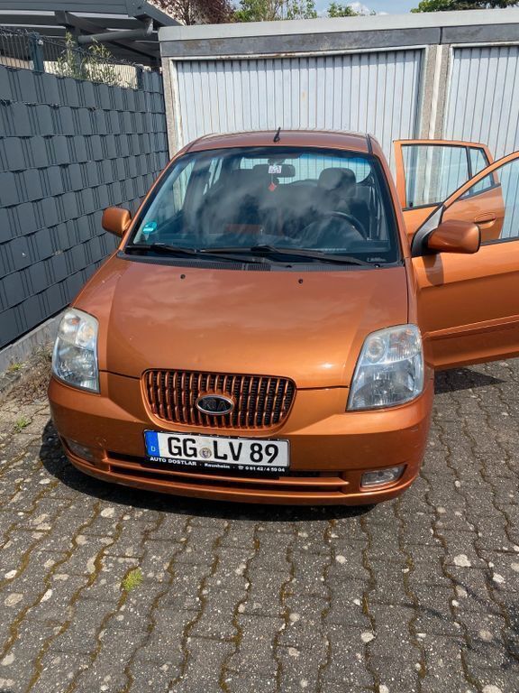 Orange Gebraucht 2007 Kia Picanto 2 Kleinwagen | 1.000 € (Guter Preis) - Bild 1/4