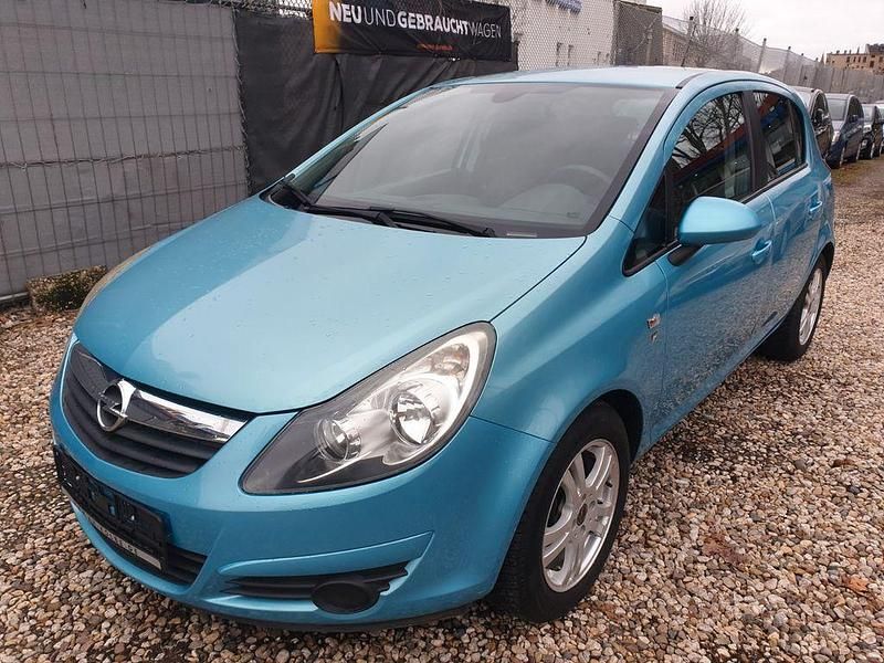 Gebraucht Opel Corsa Edition 87 PS (63 kW) 2010 Blau Kleinwagen