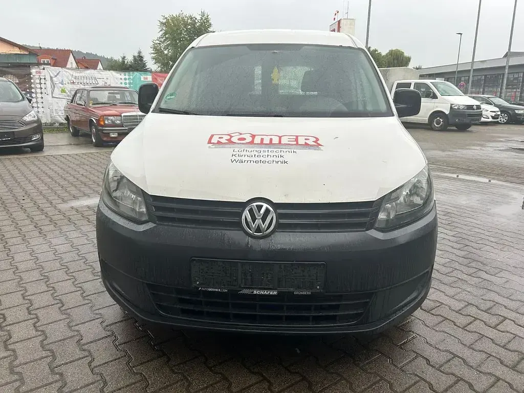 Gebraucht VW Caddy 102 PS (75 kW) 2015 Weiß Van / Kleinbus