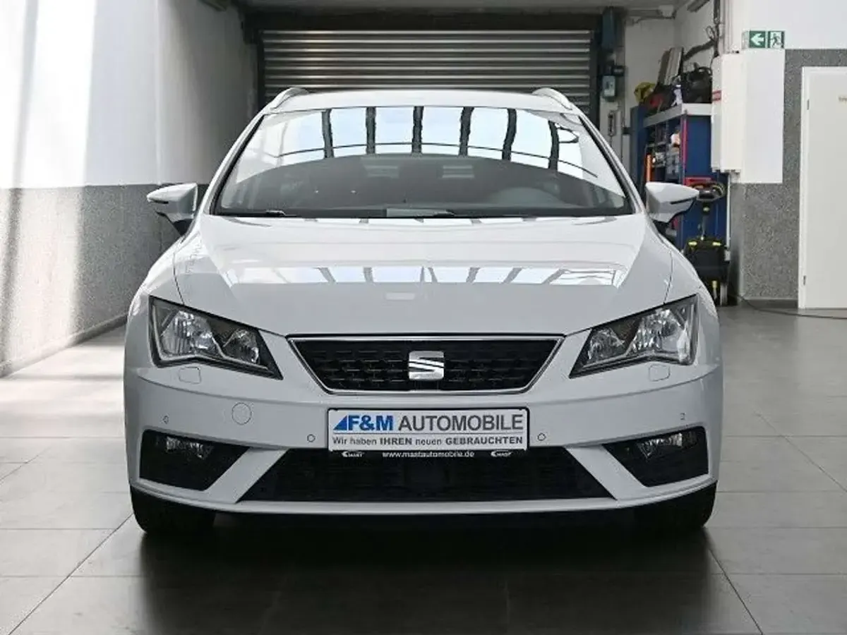 Gebraucht Seat Leon ST Style 116 PS (85 kW) 2017 Weiß Kombi