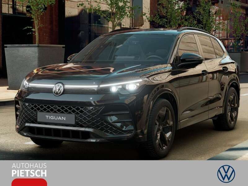 Schwarz Neu 2025 VW Tiguan R-line SUV | 61.400 € - Bild 1/4