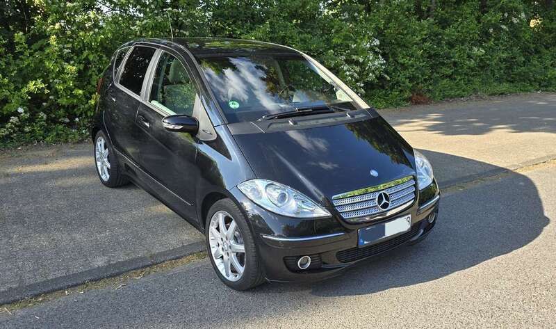 Schwarz Gebraucht 2007 Mercedes A200 Kleinwagen | 3.950 € (Fairer Preis) - Bild 1/4