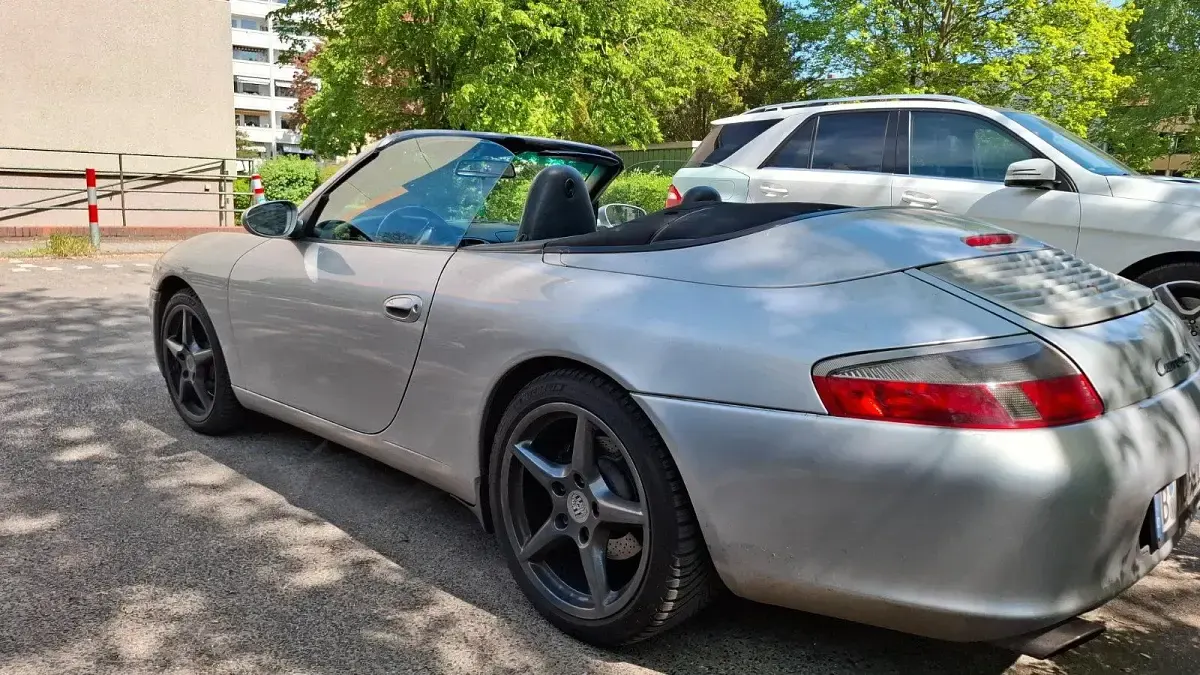 Gebraucht Porsche 911 Carrera Cabriolet 320 PS (235 kW) 2003 Silber Cabrio