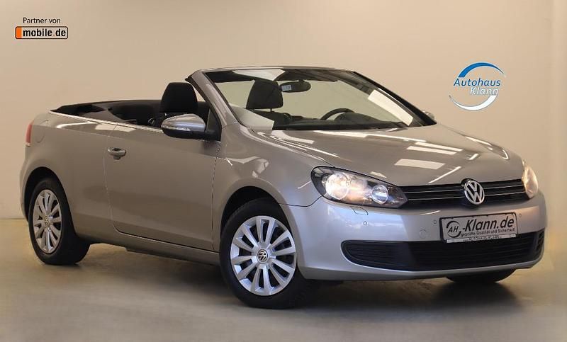 Gebraucht VW Golf Cabriolet 105 PS (77 kW) 2012 Silber Cabrio