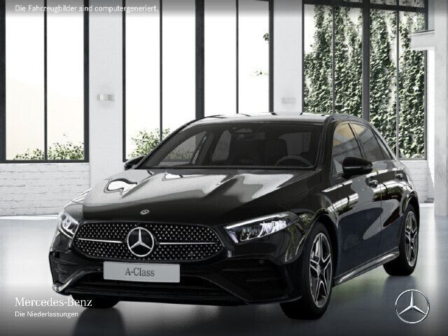 Schwarz Gebraucht 2024 Mercedes A200 AMG Kleinwagen | 33.890 € (Fairer Preis) - Bild 1/4
