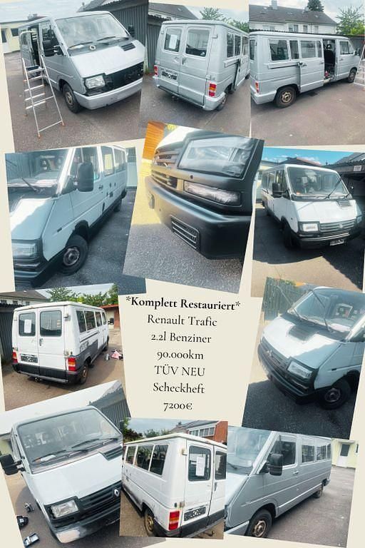 Gebraucht Renault Trafic 120 PS (88 kW) 1997 Silber Van / Kleinbus