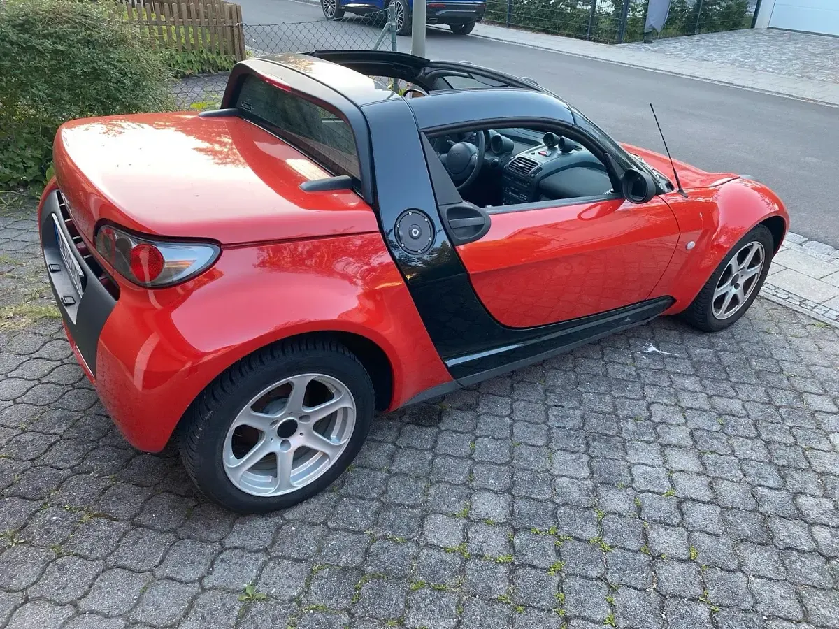 Gebraucht Smart Roadster 61 PS (44 kW) 2004 Rot Cabrio