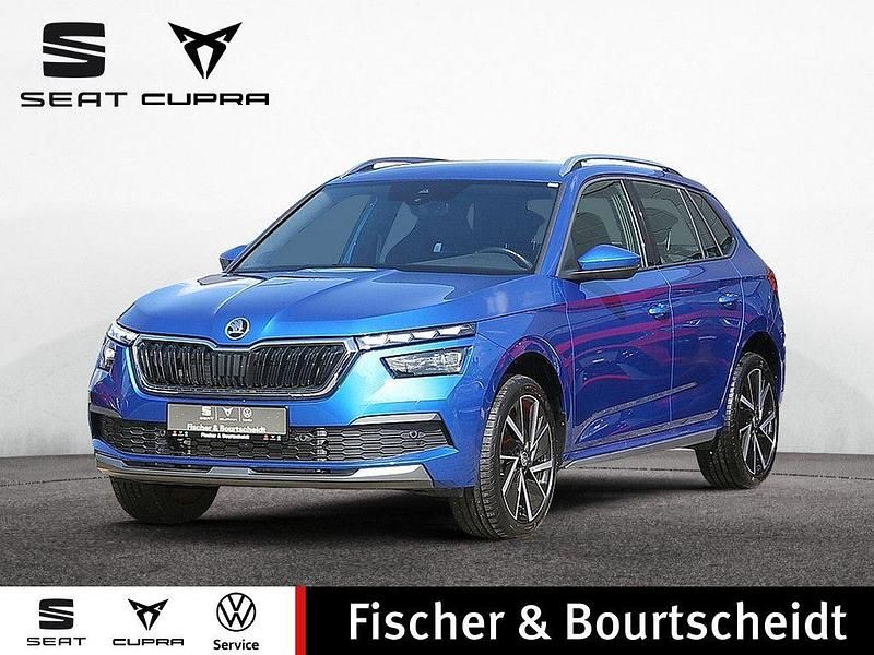 Blau Gebraucht 2021 Skoda Kamiq Style SUV | 22.980 € (Etwas zu teuer) - Bild 1/4