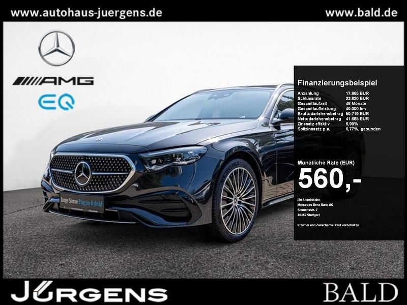 Grau graphitgrau metallic Gebraucht 2024 Mercedes E300 AMG Kombi | 59.450 € (Fairer Preis) - Bild 1/4