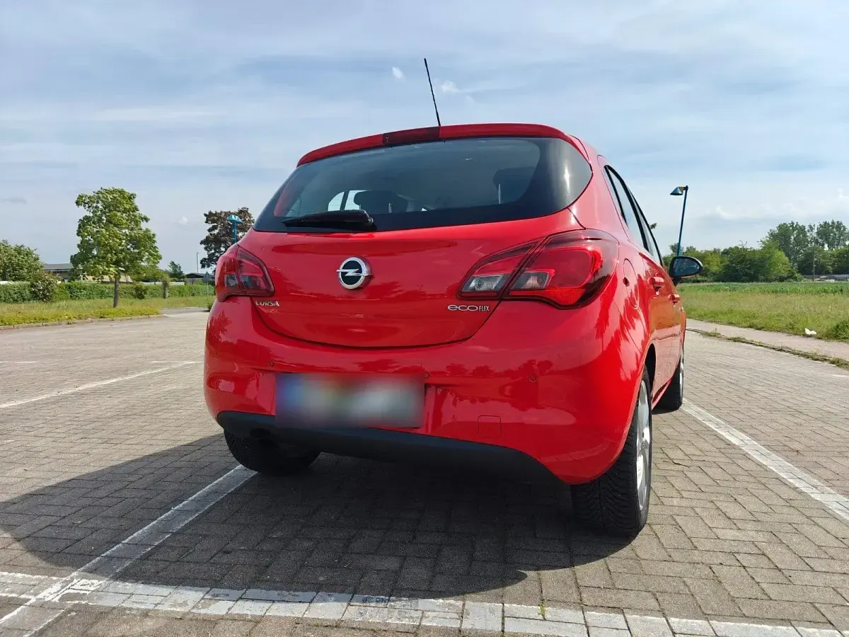 Gebraucht Opel Corsa Active 90 PS (66 kW) 2016 Rot Kleinwagen
