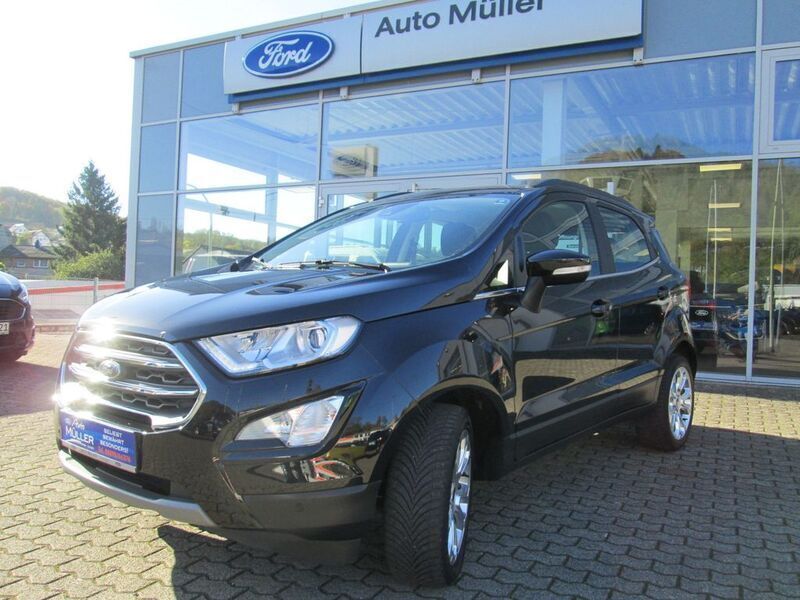 Schwarz Gebraucht 2022 Ford Ecosport Titanium SUV | 18.200 € (Fairer Preis) - Bild 1/4