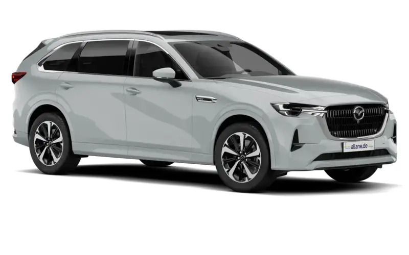 Machine grey metallic (grau) Neu 2024 Mazda CX-80 Homura-Line SUV | 71.300 € - Bild 1/4