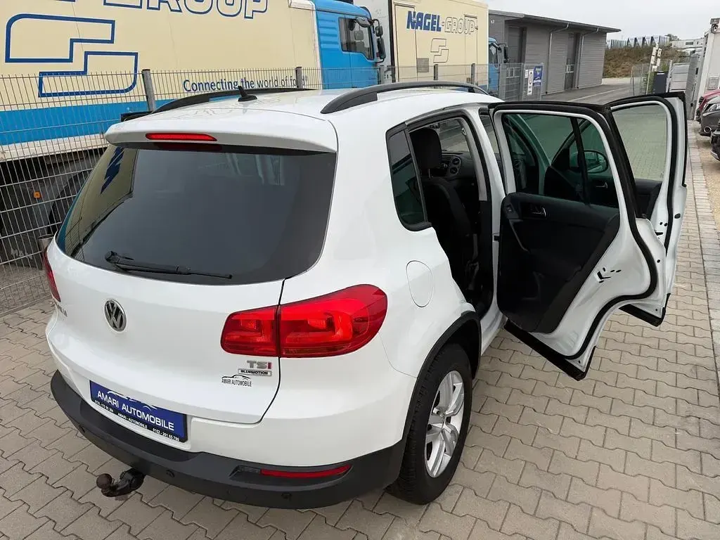 Gebraucht VW Tiguan Trendline 122 PS (89 kW) 2014 Weiß SUV