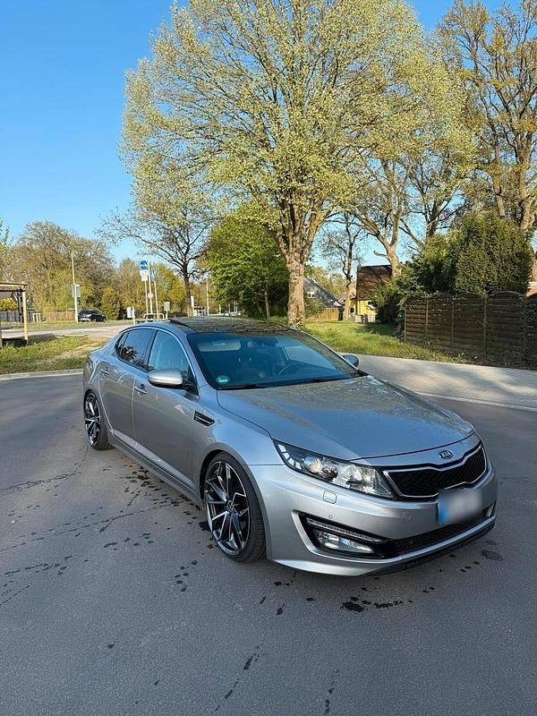 Usata Kia Optima 140 CV (102 kW) 2012 Argento Berlina