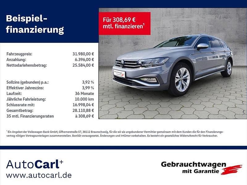 Mondsteingrau Gebraucht 2022 VW Passat Alltrack Kombi | 31.980 € (Guter Preis) - Bild 1/4