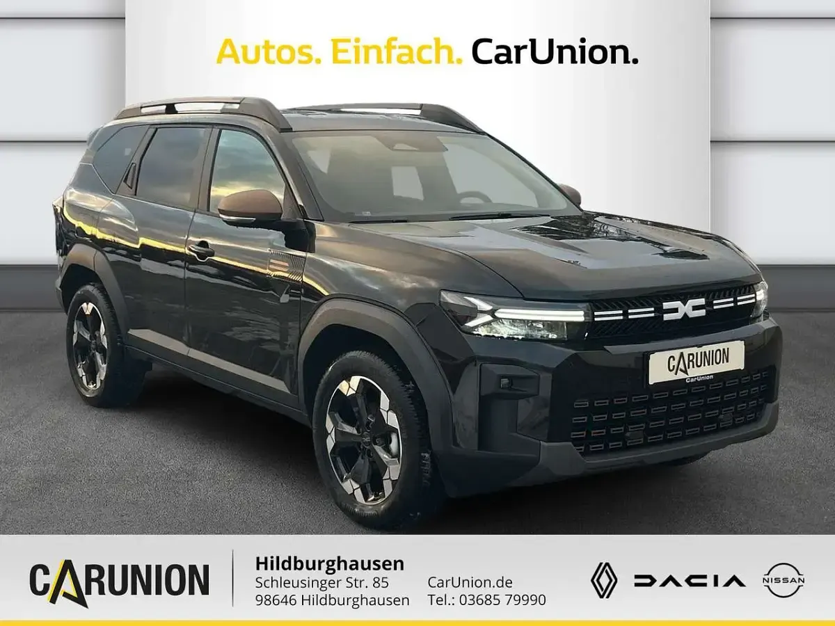 Neu Dacia Bigster Extreme 131 PS (96 kW) 2026 Perlmuttschwarz metallic SUV