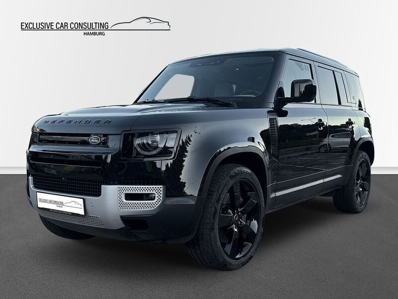 Santorini black Gebraucht 2024 Land Rover Defender SE SUV | 95.990 € (Teuer) - Bild 1/4