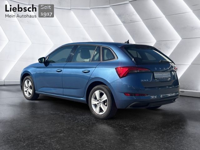 Gebraucht Skoda Scala Ambition 90 PS (66 kW) 2021 Blau Kleinwagen