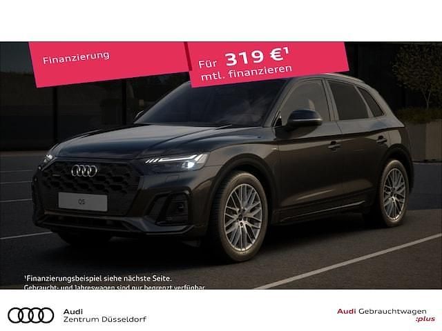 Mythosschwarz metallic Gebraucht 2024 Audi Q5 S-Line SUV | 56.950 € - Bild 1/4