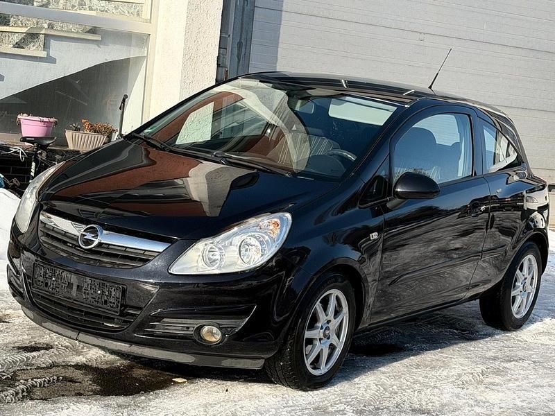 Gebraucht Opel Corsa Edition 80 PS (58 kW) 2007 Schwarz Kleinwagen