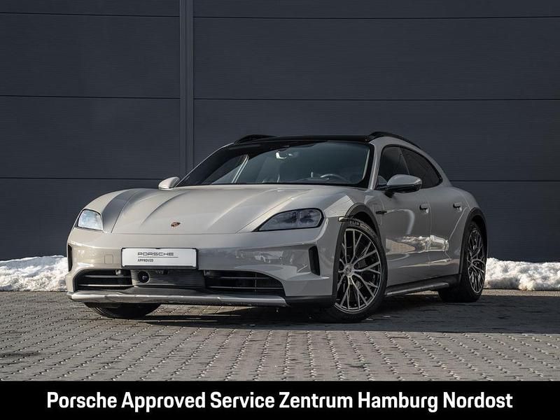 Weiß Gebraucht 2024 Porsche Taycan 4S Cross Turismo Limousine | 102.900 € (Superpreis) - Bild 1/4