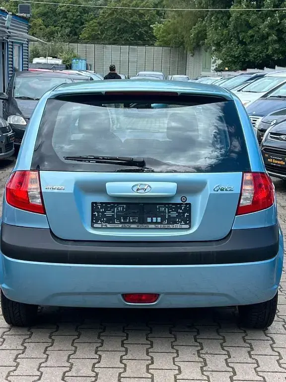 Gebraucht Hyundai Getz GLS 97 PS (71 kW) 2007 Blau Kleinwagen