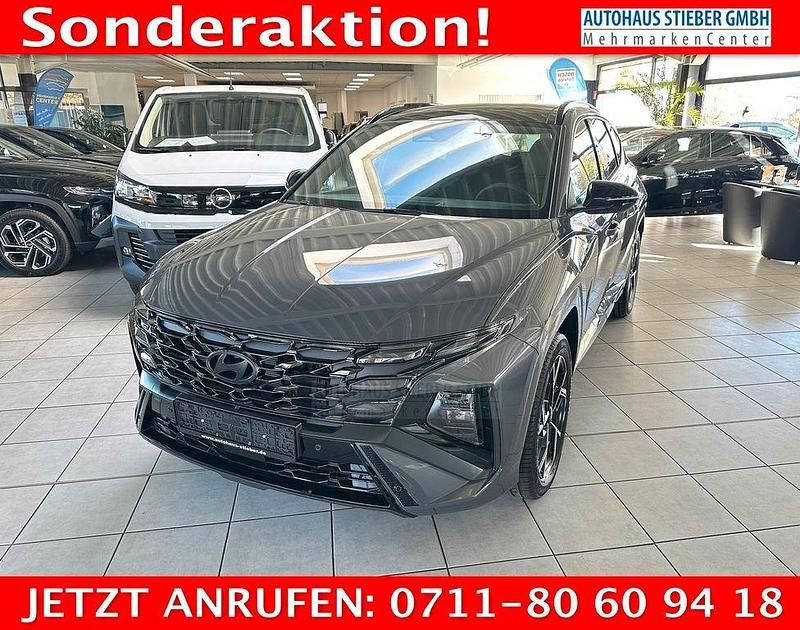 Grau Neu 2025 Hyundai Tucson N Line SUV | 39.500 € (Teuer) - Bild 1/4