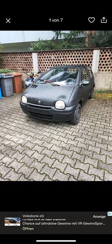 Second-hand Renault Twingo 2002 Negru Hatchback