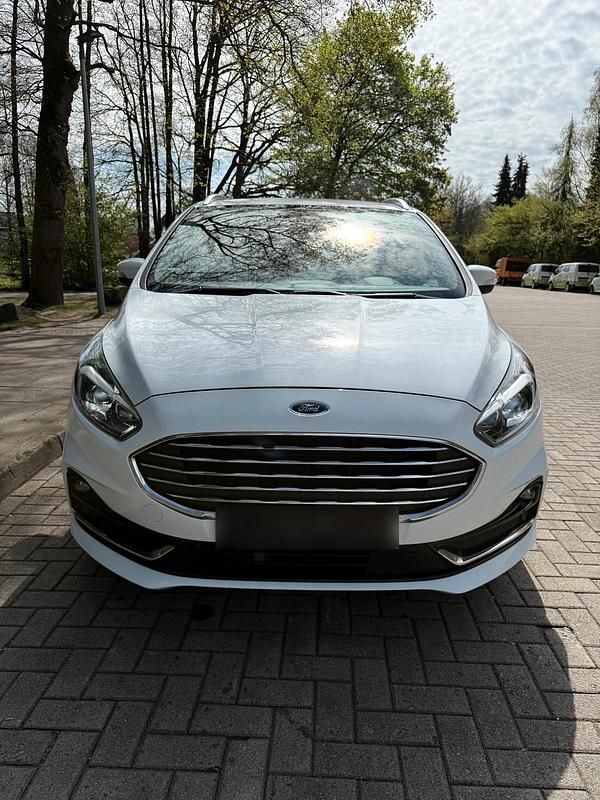 Gebraucht Ford S-MAX S 150 PS (110 kW) 2021 Weiß Van / Kleinbus