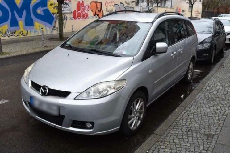 Silber Gebraucht 2005 Mazda 5 Van / Kleinbus | 2.500 € (Fairer Preis) - Bild 1/4