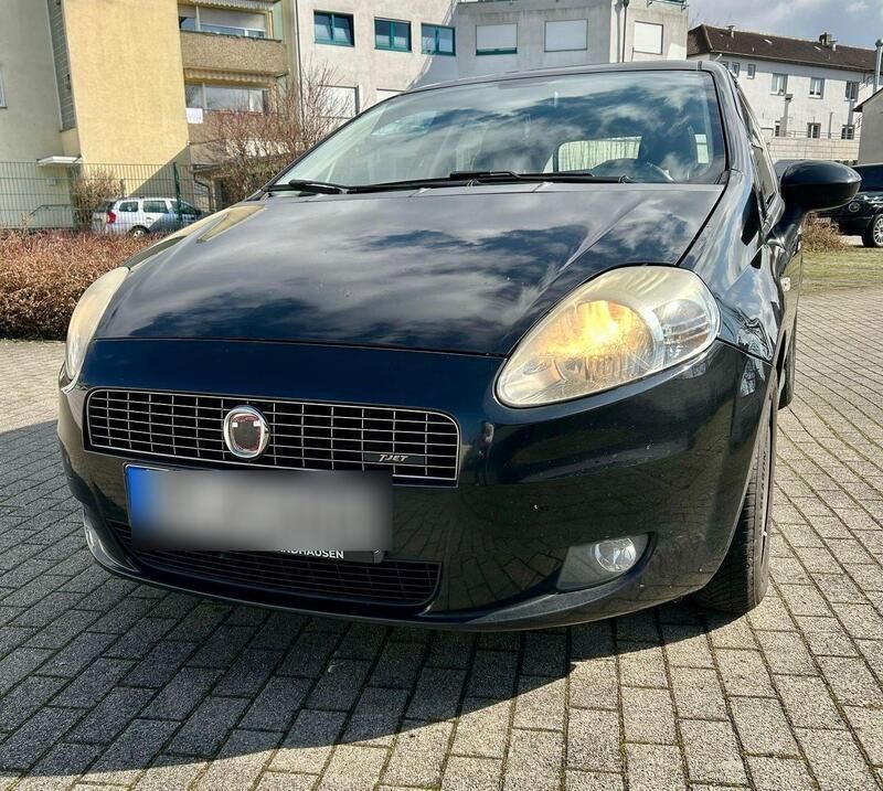 Schwarz Gebraucht 2008 Fiat Grande Punto Kleinwagen | 2.199 € (Fairer Preis) - Bild 1/4