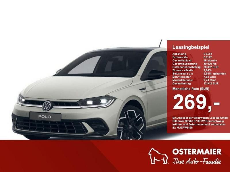 Ascotgrau / schwarz Neu 2025 VW Polo R-line Kleinwagen | 31.860 € (Teuer) - Bild 1/4