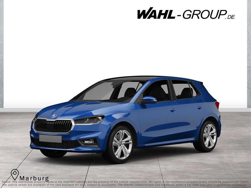 Blau Neu 2025 Skoda Fabia Selection Limousine | 23.490 € (Fairer Preis) - Bild 1/4