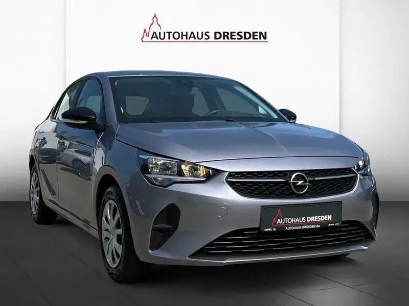 Quarz silber (metallic) Gebraucht 2021 Opel Corsa Edition Kleinwagen | 11.990 € (Guter Preis) - Bild 1/4