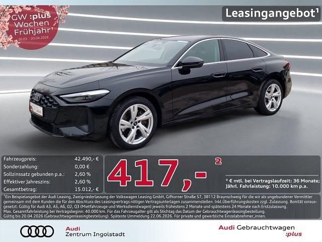 Gebraucht Audi A5 Design 204 PS (150 kW) 2025 Mythosschwarz metallic Coupé