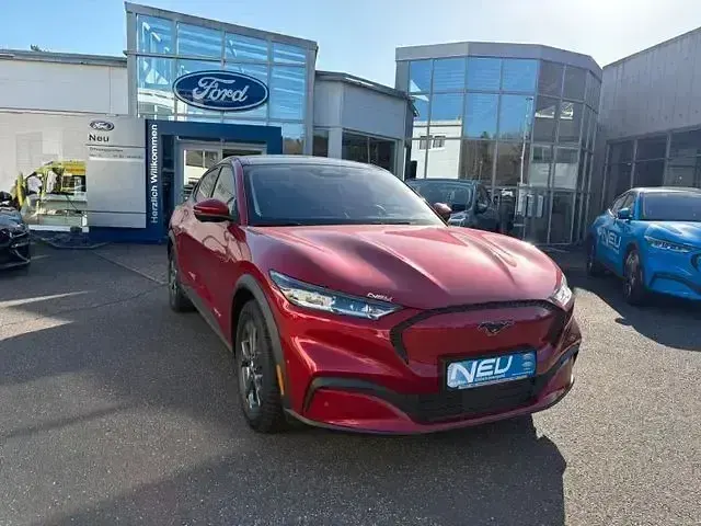 Brugt Ford Mustang Mach-E Basis 197 kW (269 HK) 2021 Rød SUV