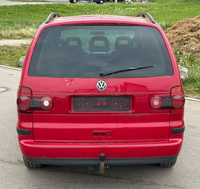 Gebraucht VW Sharan 140 PS (102 kW) 2008 Rot Van / Kleinbus