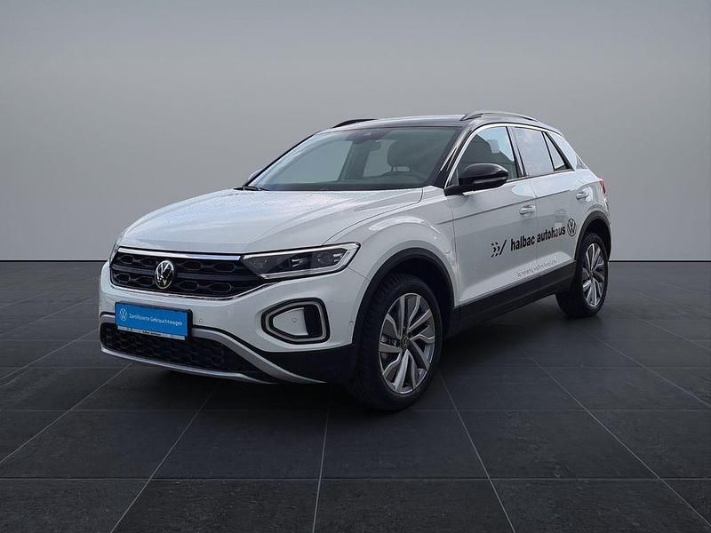 Gebraucht VW T-Roc Goal 150 PS (110 kW) 2025 Pure white / schwarz SUV