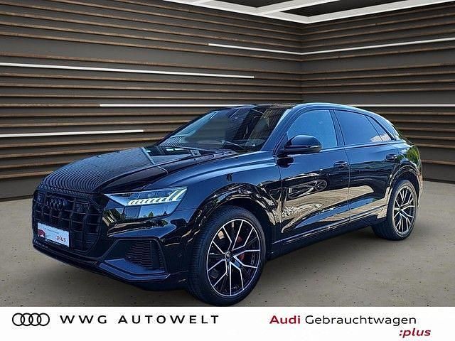 Mythosschwarz metallic Gebraucht 2022 Audi SQ8 Ambiente SUV | 59.920 € (Superpreis) - Bild 1/4