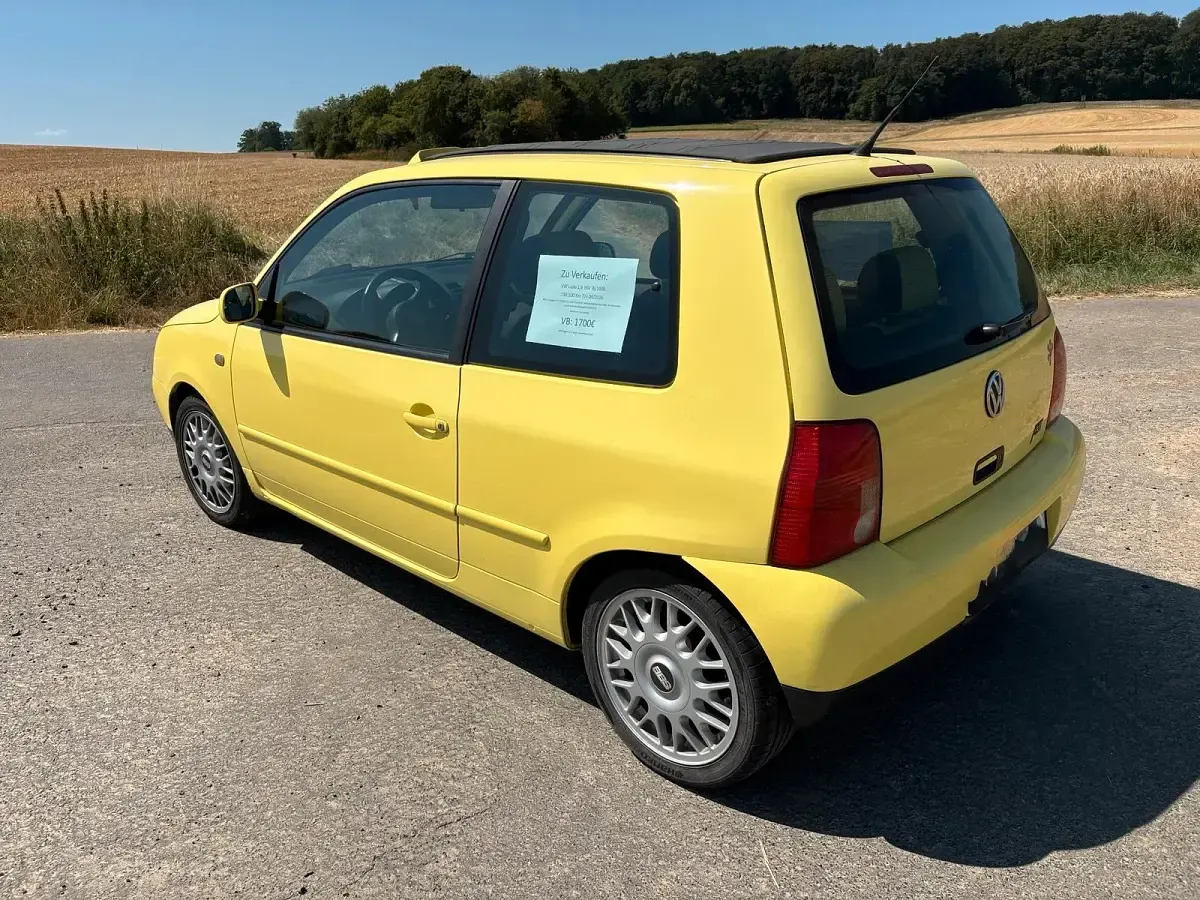 Gebraucht VW Lupo 75 PS (55 kW) 1999 Gelb Kleinwagen