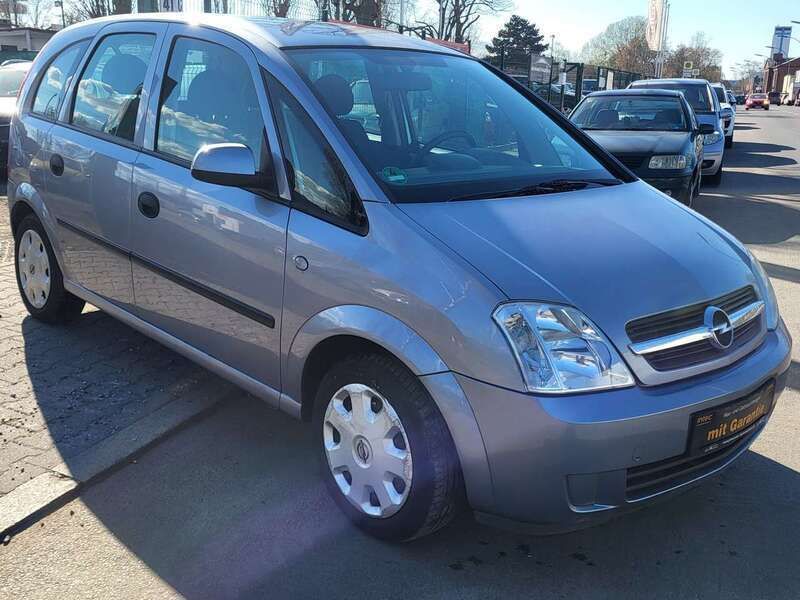 Silber Gebraucht 2003 Opel Meriva Van / Kleinbus | 2.999 € (Fairer Preis) - Bild 1/4