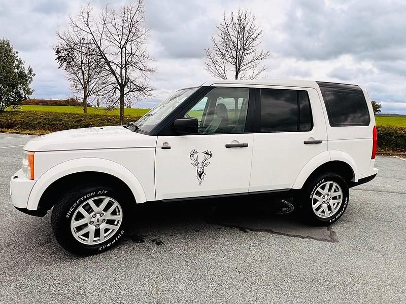 Weiß Gebraucht 2009 Land Rover Discovery 3 SUV | 10.650 € (Teuer) - Bild 1/4