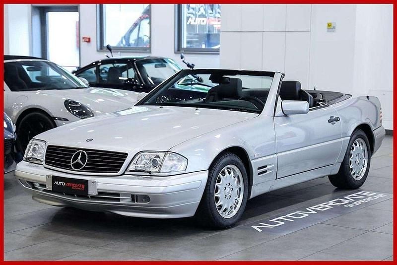 Gebraucht Mercedes SL320 231 PS (169 kW) 1998 Silber Cabrio