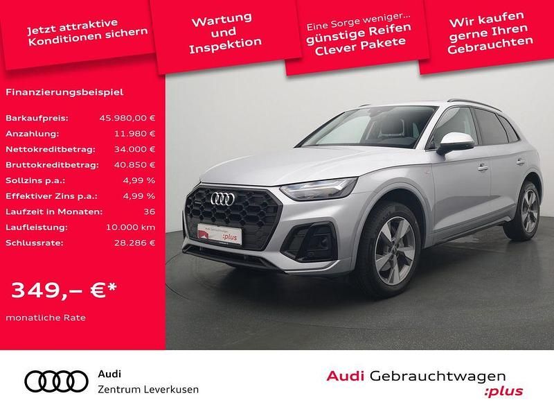 Florettsilber Gebraucht 2023 Audi Q5 S-Line SUV | 45.980 € (Etwas zu teuer) - Bild 1/4