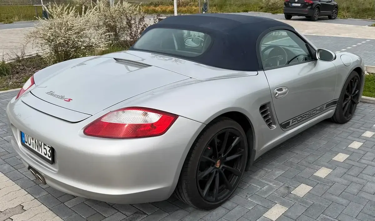 Gebraucht Porsche Boxster S 295 PS (216 kW) 2005 Silber Cabrio
