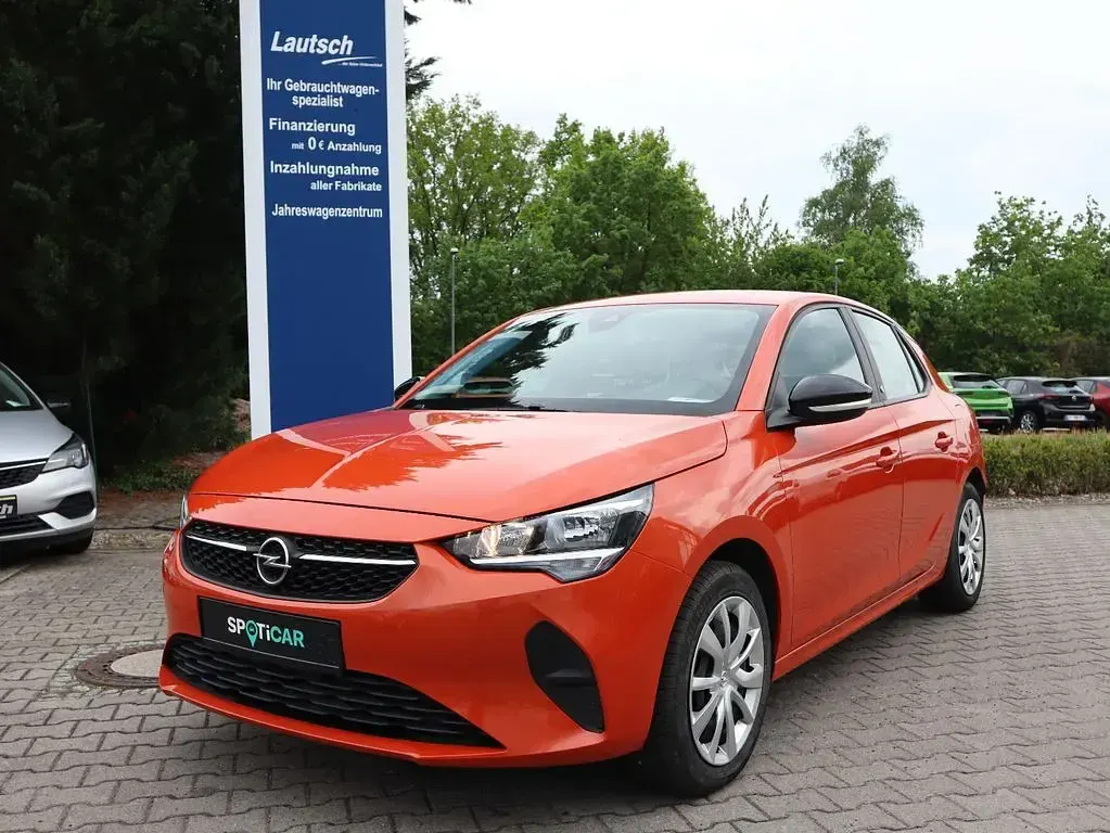 Usado Opel Corsa-e Edition 100 kW (136 HP) 2022 Laranja Citadino