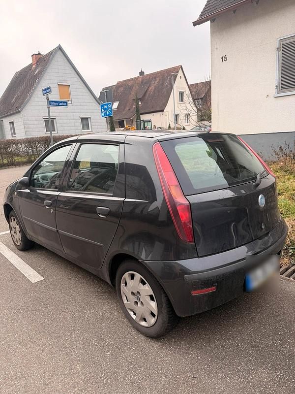 Gebraucht Fiat Punto 60 PS (44 kW) 2007 Schwarz Kleinwagen